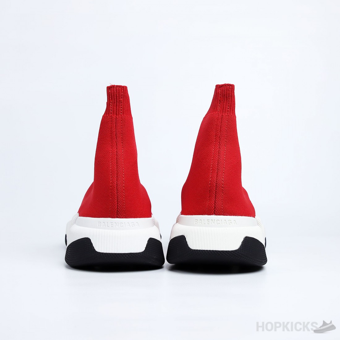 Sock sneakers red sales